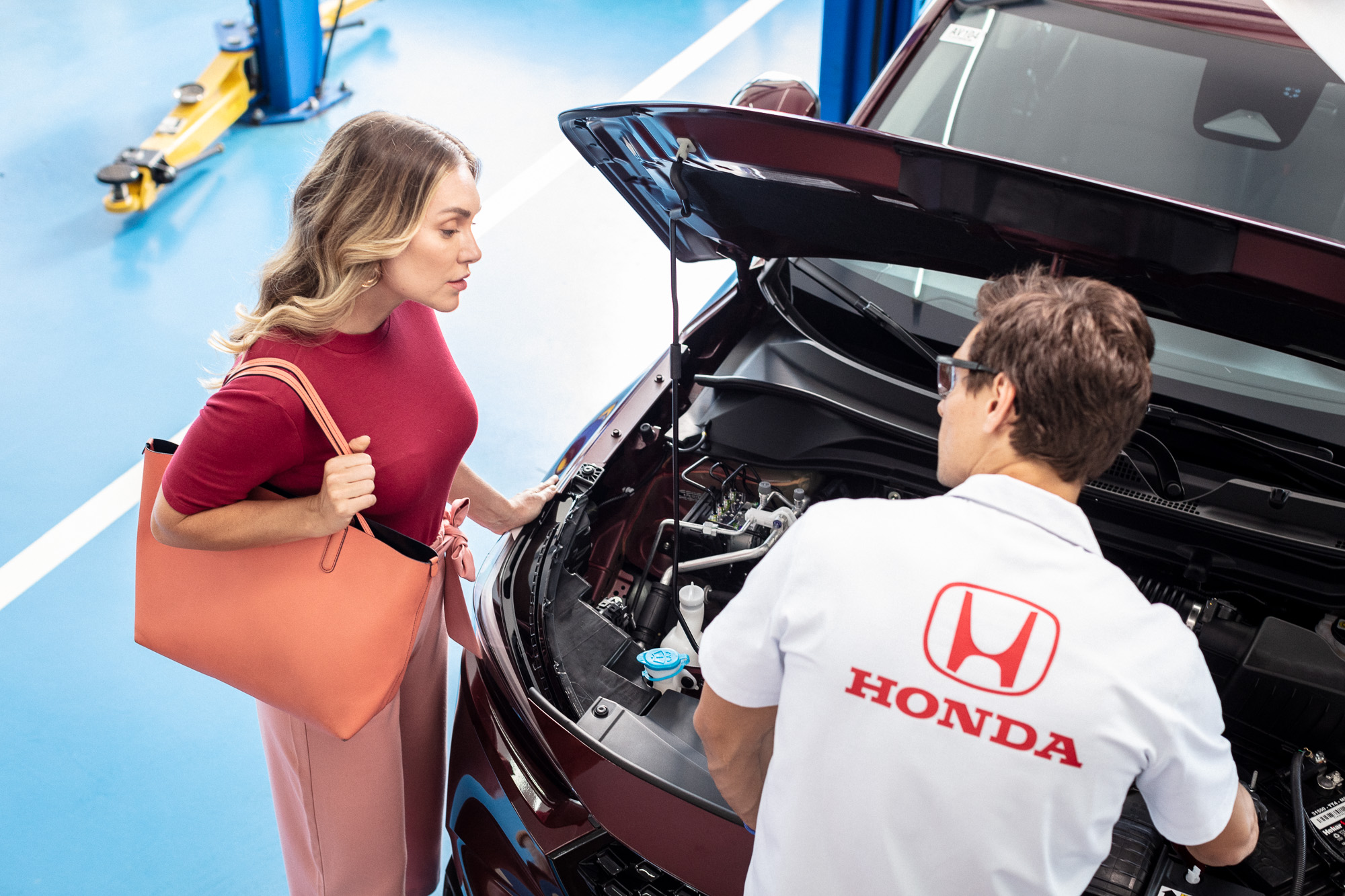 Toda a tecnologia e qualidade dos serviços Honda em minutos.